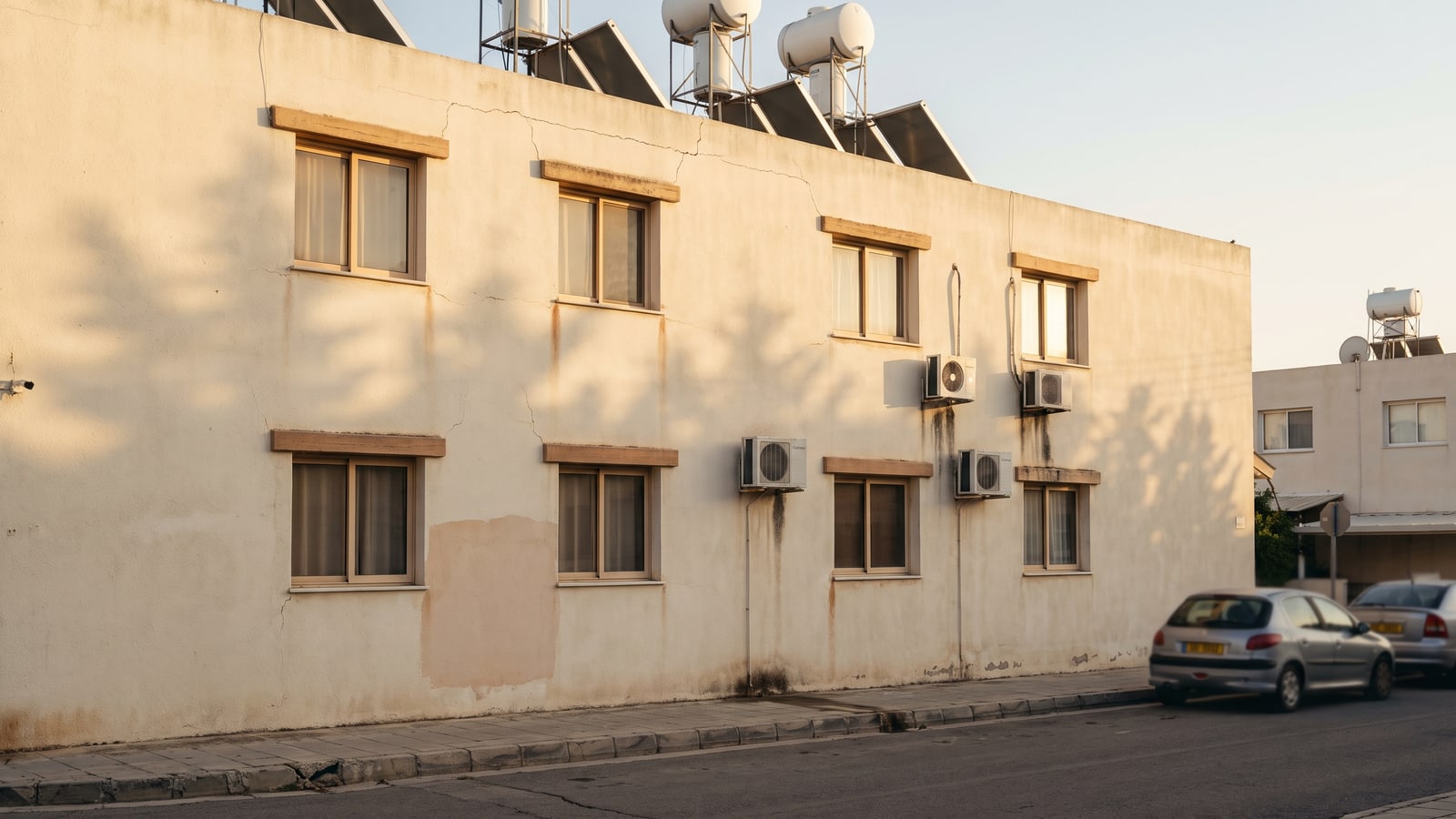 Un immeuble d’habitation israélien typique des années 1960