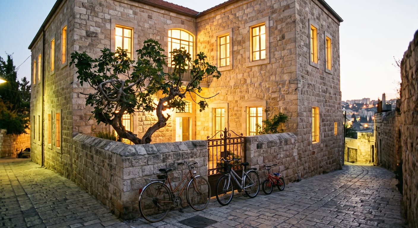 סלון עם נוף לים — הבית שהעסקה קונה